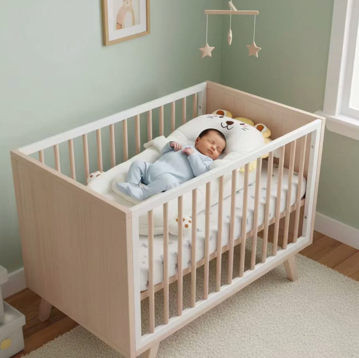 LionNest™ Cozy Baby Support Nest.