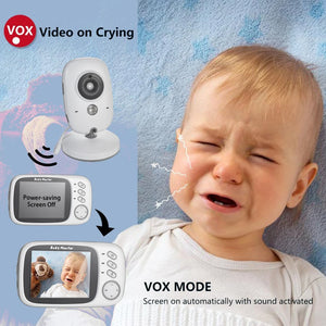 3.2 Inch LCD Wireless Security Baby Camera - Cuddle Baby