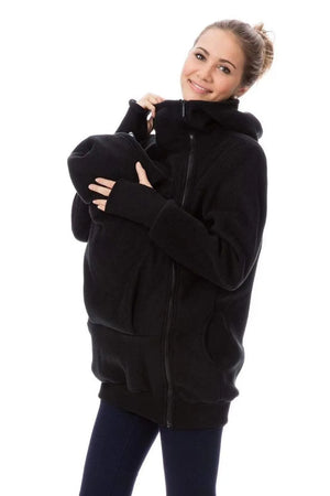 Mama Kangaroo Cashmere Hoodie Baby Carrier | Cuddle Baby