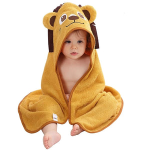 Hooded Bamboo Baby Bath - Cuddle Baby