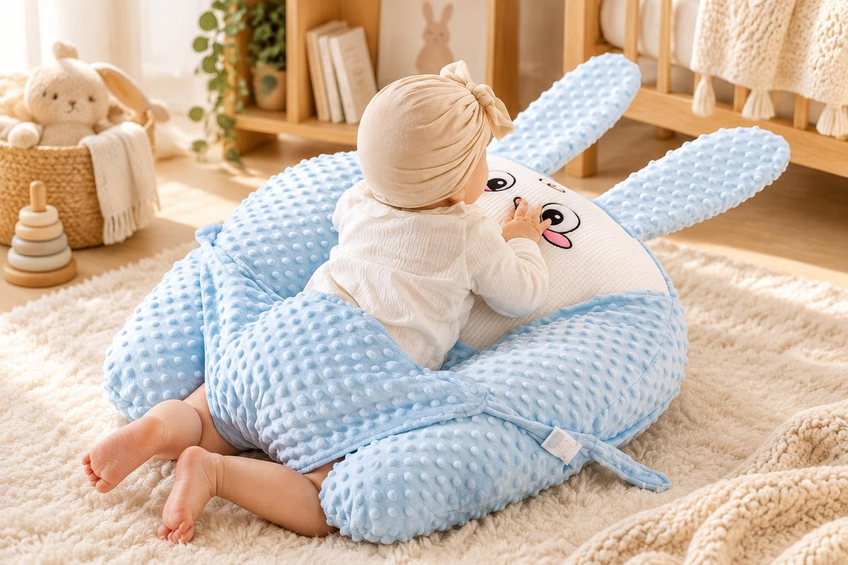 PureNest™ Cozy Incline & Tummy Time Baby Pillow