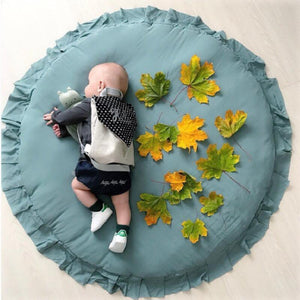 Soft Cotton Baby Play Mat – Non-Toxic, Cushioned, Machine Washable Activity Mat for Infants & Toddlers