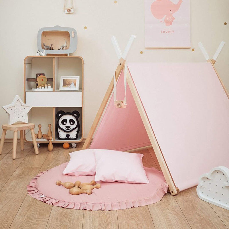 Soft Cotton Baby Play Mat – Non-Toxic, Cushioned, Machine Washable Activity Mat for Infants & Toddlers