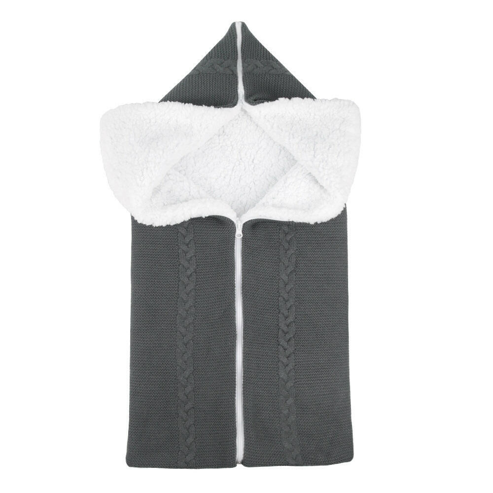 WarmWhisper™ Premium Knit Baby Sleeping Bag Blanket