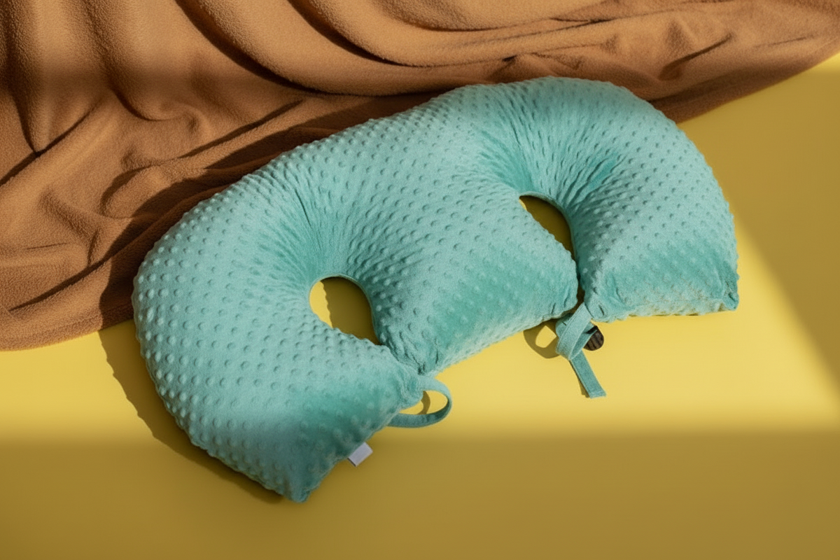 DuoNest™ Luxe Twin Nursing & Support Pillow