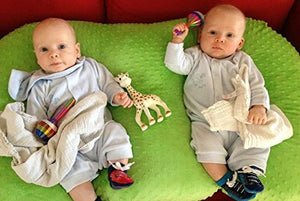 DuoNest™ Luxe Twin Nursing & Support Pillow