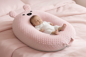 BearHaven™ Elevated Comfort Baby Lounger