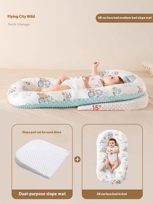 DreamNest™ Newborn Infant Baby Lounger Bed Anti-Reflux Anti-Colic