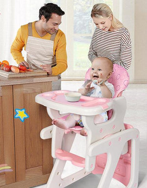 Infant-to-Toddler 3-in-1 Highchair Booster & Toddler Table Set