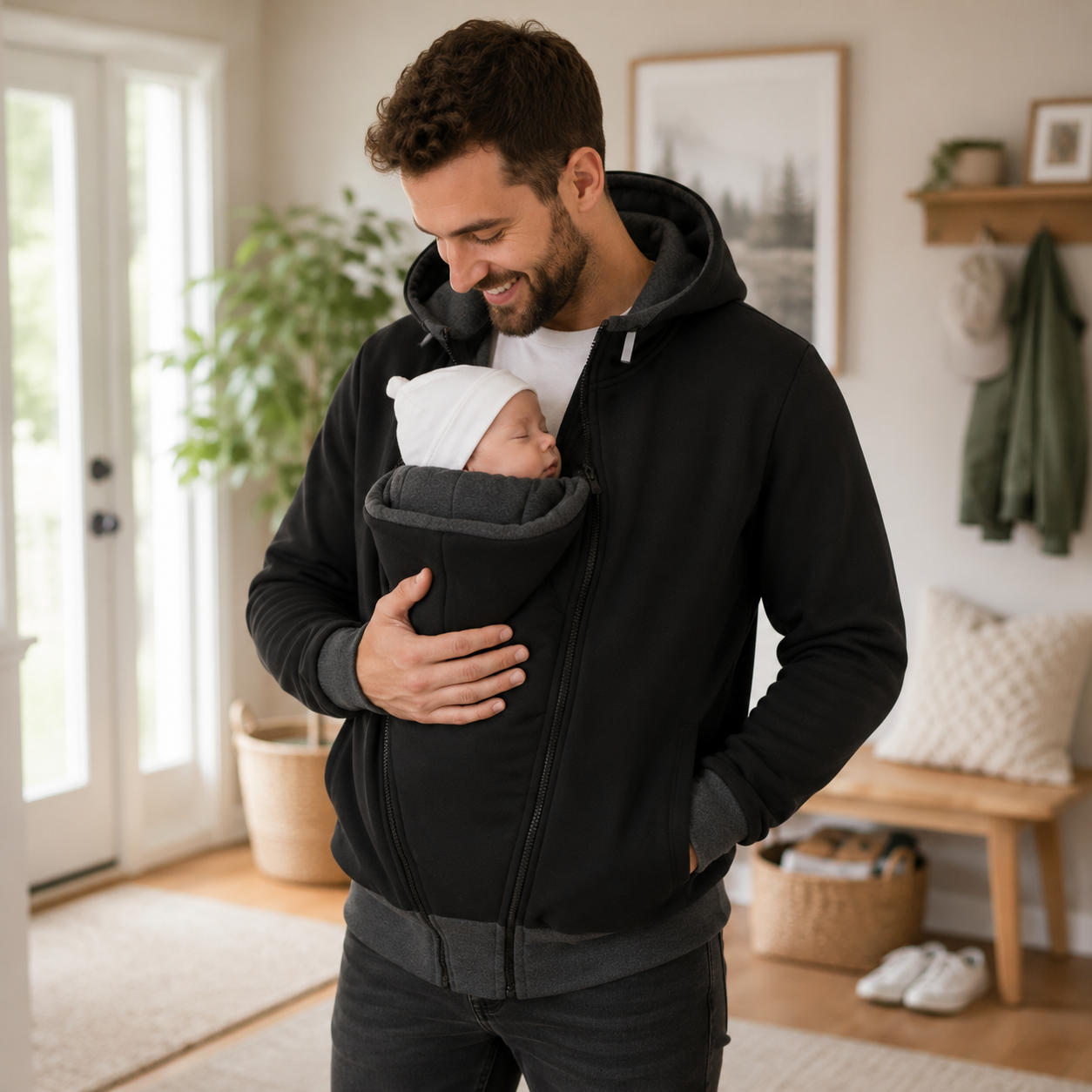 Papa Kangaroo™ Babywearing Jacket