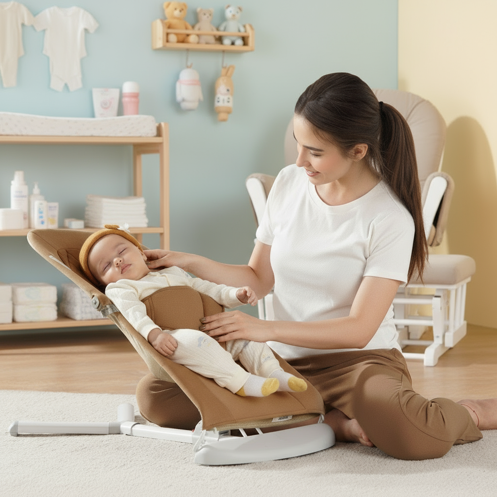 Lightweight Baby Bouncer Soft and Soothing Comfort for Babies