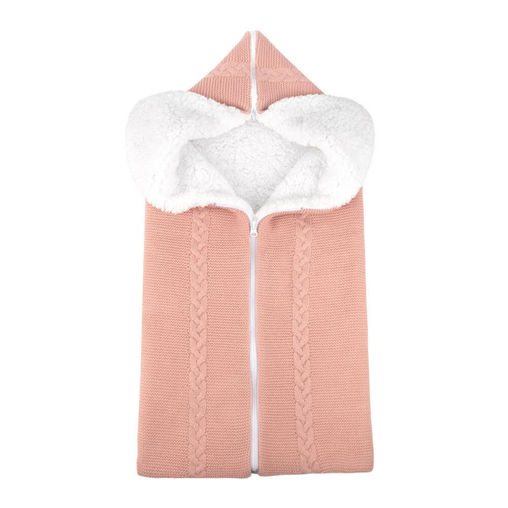 WarmWhisper™ Premium Knit Baby Sleeping Bag Blanket