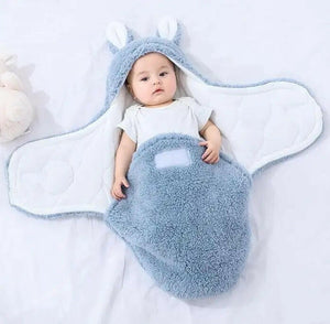 Ultra-Soft Wearable Baby Blanket Swaddle for Cozy Newborn Comfort