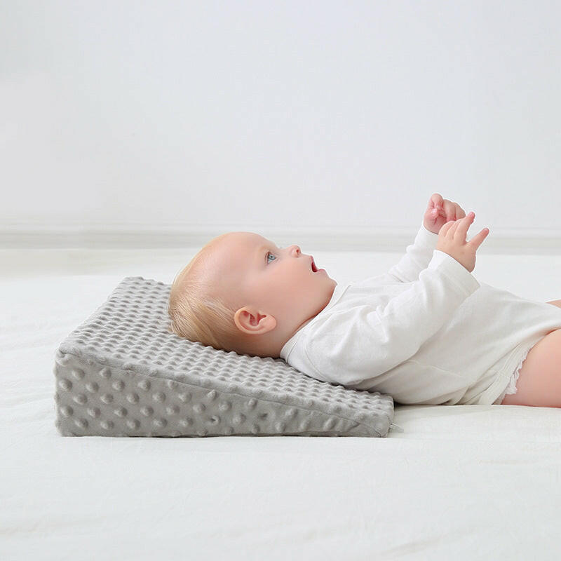 Baby Velvet Soothing Wedge Pillow Cuddle Baby