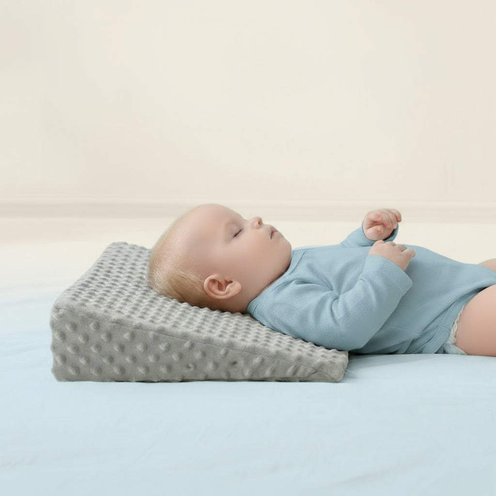 RefluxRelief Infant Comfort Wedge Pillow Grey