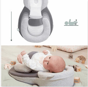 Anti-Reflux Inclined Baby Lounger with Strap